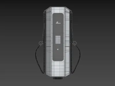 Power Electronics Nb 240 Advanced DC EV Charging Station 3D model