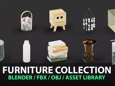 Decor Model Collection 371 3D model