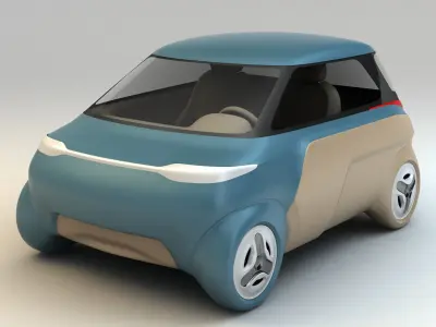 Kancil EV-9 - Basic 3D model