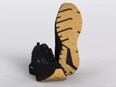 Brooks Revel 7 Women s Running Shoe Low-poly 3D model