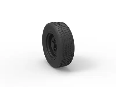 Car wheel 2 3D print model