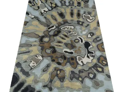 Rug Set 1254 3D model