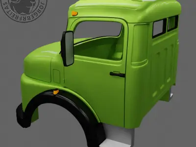 Carroceria Mercedes Benz L 1113 para RC 3D print model