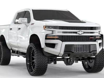 SILVERADO Z71 TRAILBOSS 2019 OFFROAD 3D model