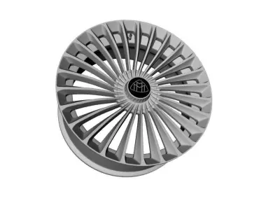 wheels maybach 222 3D model
