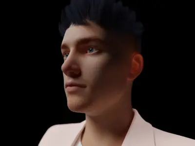 Alex updated Low-poly 3D model