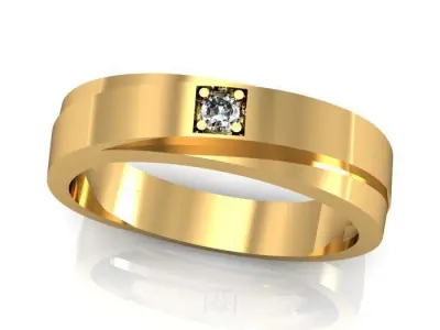 man ring 3D print model