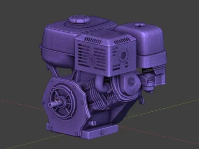 Multipurpose Engine 3D model