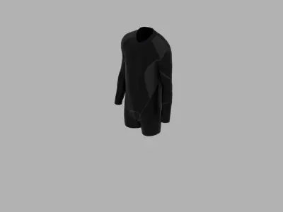 Sport Suit Low-poly 3D model