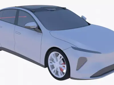 Nio ET7 2022 EXTERIOR 3D model