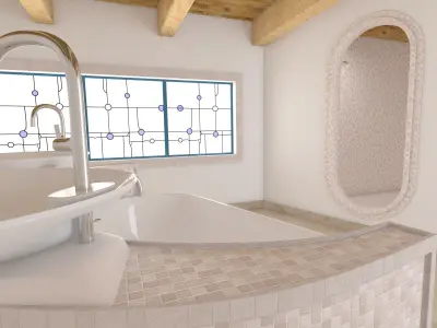 Bathroom 56 3D model