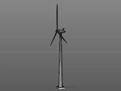 wind turbine 3D model