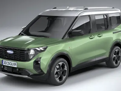 Tourneo Courier 2024 3D model