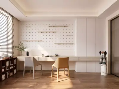 3D model of interior study 3D model buy