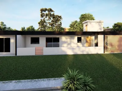 house 4 bedroom 3D model