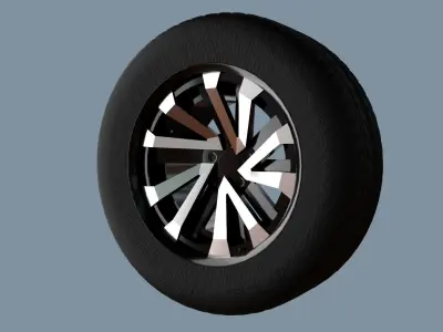 AS rims collection 8 - VW Concordia Low-poly 3D model