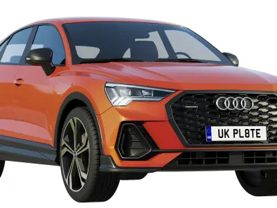 AUDI Q3 SPORTBACK 2020 3D model