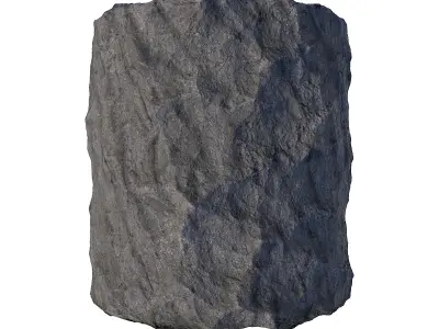 Stone Gray Wall Texture 3D model
