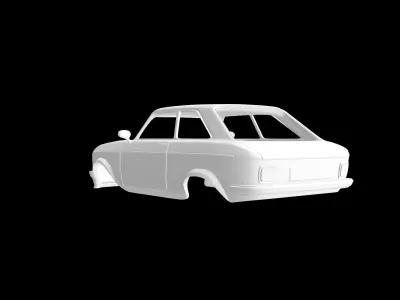 Peugeot 304 Coupe Rally 3D print model