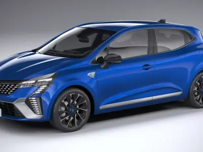 Renault Clio 2024 3D model