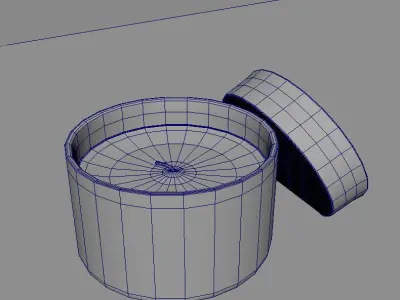 Aroma Candle Linen 3D model