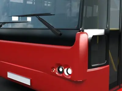 City bus 3D model