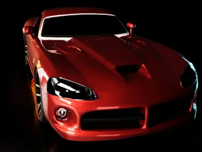 Dodge Viper Srt10 2003 3D model