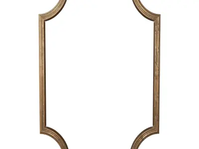 Frame Mirror Ornamental Gergian NeoClassic Vol 04 3D model