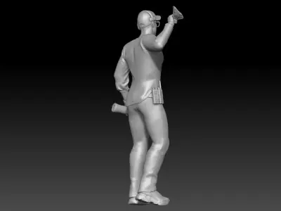 nfl coach man 3 3D print model