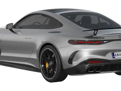 Mercedes-Benz AMG GT Coupe 2024 3D model