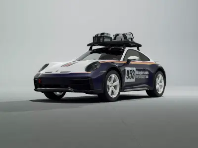2023 Porsche Dakar 3D model