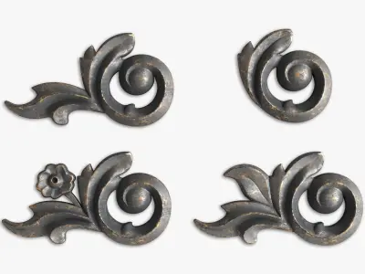 Appliques 01 P1 3D model