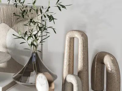 Decorative set024 3D model