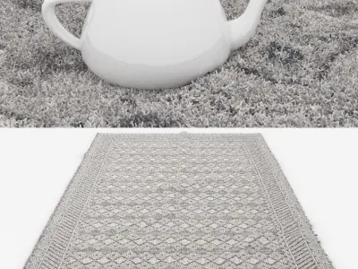 Rugs No 452 Low-poly 3D model