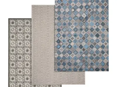 Rug Set 2241 3D model