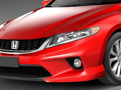 Honda Accord Coupe 2013 3D model