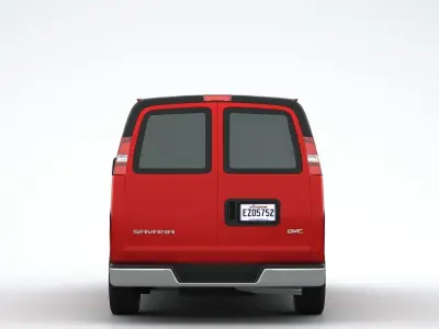 GMC Savana Van 3D model