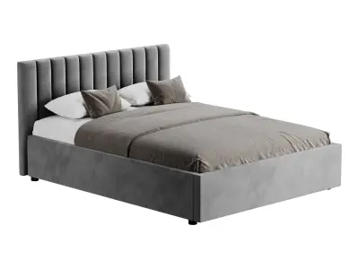 Double bed Olivia 3D model