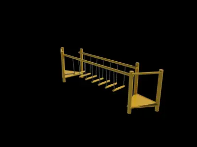 Wackelseil 3D model
