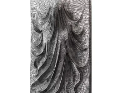Decorative Relief v3 Ghost 3D model
