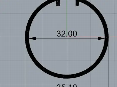 Earring Roberto Coin  3D print model