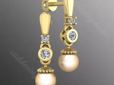 Earrings n2 3D print model