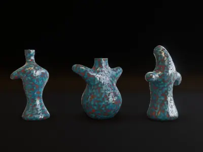 Decorative Sculptures Free 3D model