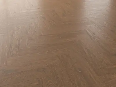 Parquet Oak Vincinyatta Brushed set 4 3D model