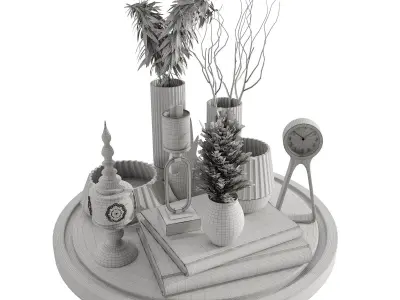 decorative set 75 3D model