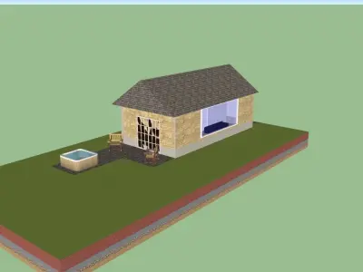 simple bothy structure  3D model