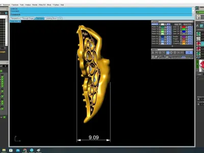 Luxury Fairy Butterfly Diamond Pendant Jewelry Design 3607 3D print model