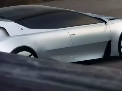 Futuristic Concept ST sports car 3D model