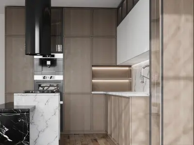Kitchen 065 3D model