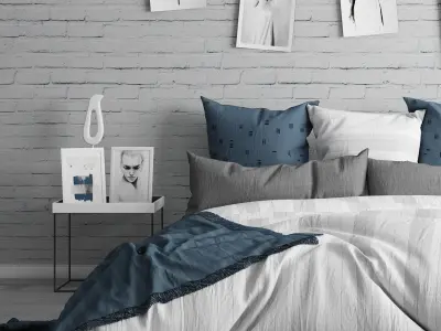 Bedroom set 2 3D model